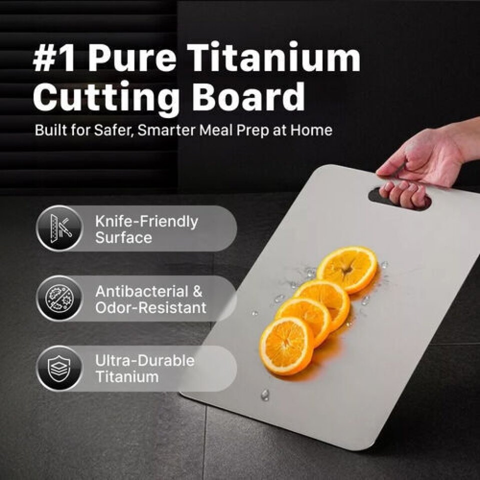 Katuchef titanium cutting board